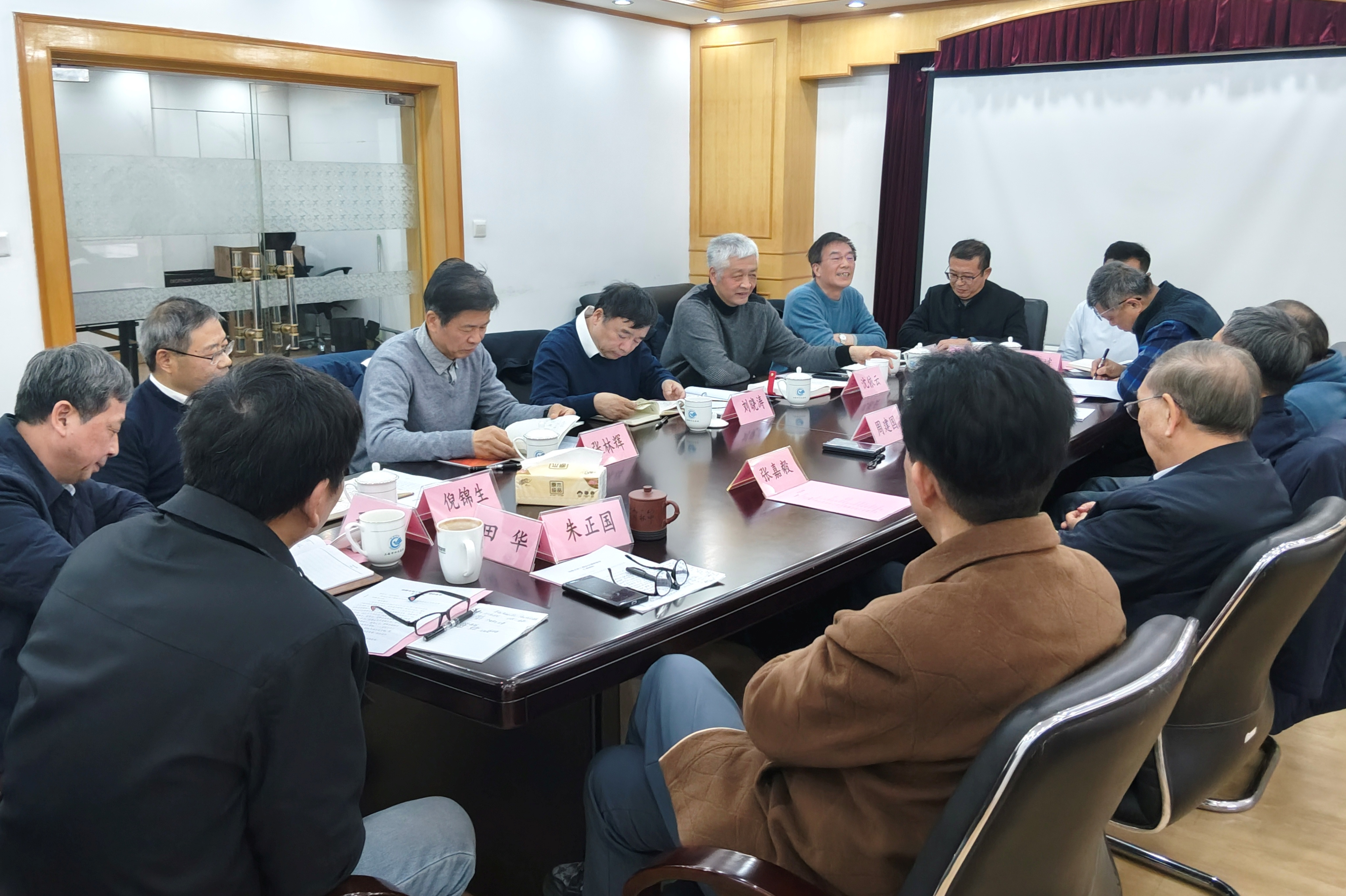 刘晓涛会长带队赴市水文协会开展学习交流